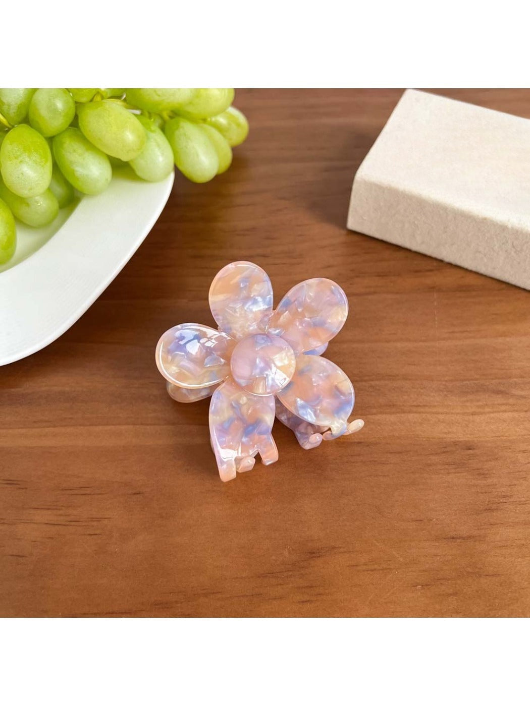 Beau - Gradient Color Flower Hair Clip