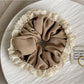 Gifty - Fabric Lace Edge Scrunchie