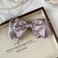 Beau - Rhinestone Bow Decorative Hair Clip