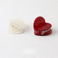 Beau - Simple Heart Design PVC Hair Claw Clip