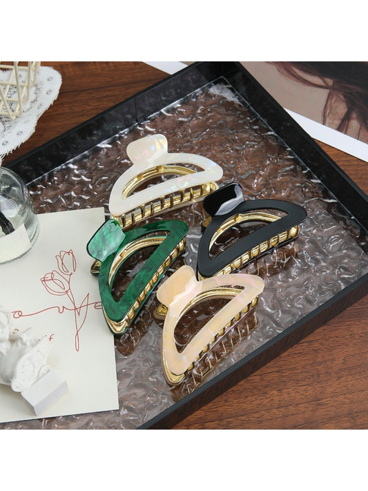 Beau - Solid Color Claw Clip