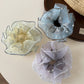 Gifty - Double-Layer Ruffle Polyester Scrunchie