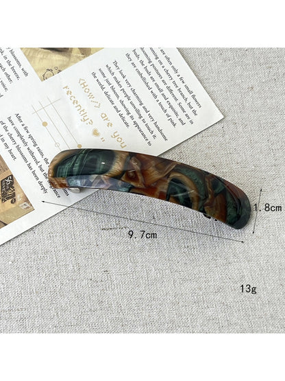 Beau - Retro Hair Clip Hair Tie And Claw Clip