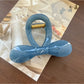 Beau - Cutout Bow Tie Hair Claw Clip