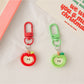 Keypus - Cute Apple Shaped Keychain