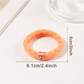Gifty - Plaid High Elastic Ponytail Hair Tie