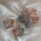 Beau - Glossy Plastic Flower Shape Claw Clip