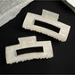 Beau - Solid Gloss Openwork Hair Claw Clip