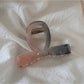 Beau - Glossy Plastic Flower Shape Claw Clip