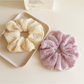 Gifty - Minimal Openwork Solid Color Scrunchie