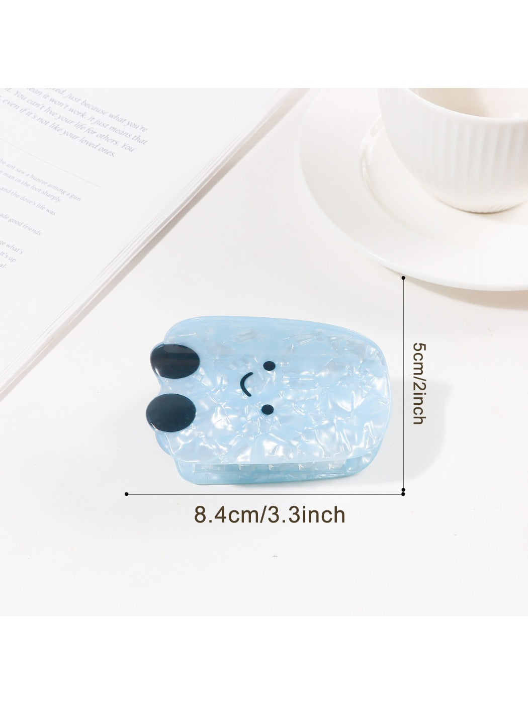 Beau - Cute Bread Shaped Hair Claw Clip