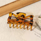 Beau - French Style Tortoiseshell Texture Claw Clip