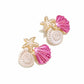 Earedge - Ocean Themed Starfish Dangle Earrings