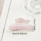 Beau - Textured Half Circle Hair Claw Clip