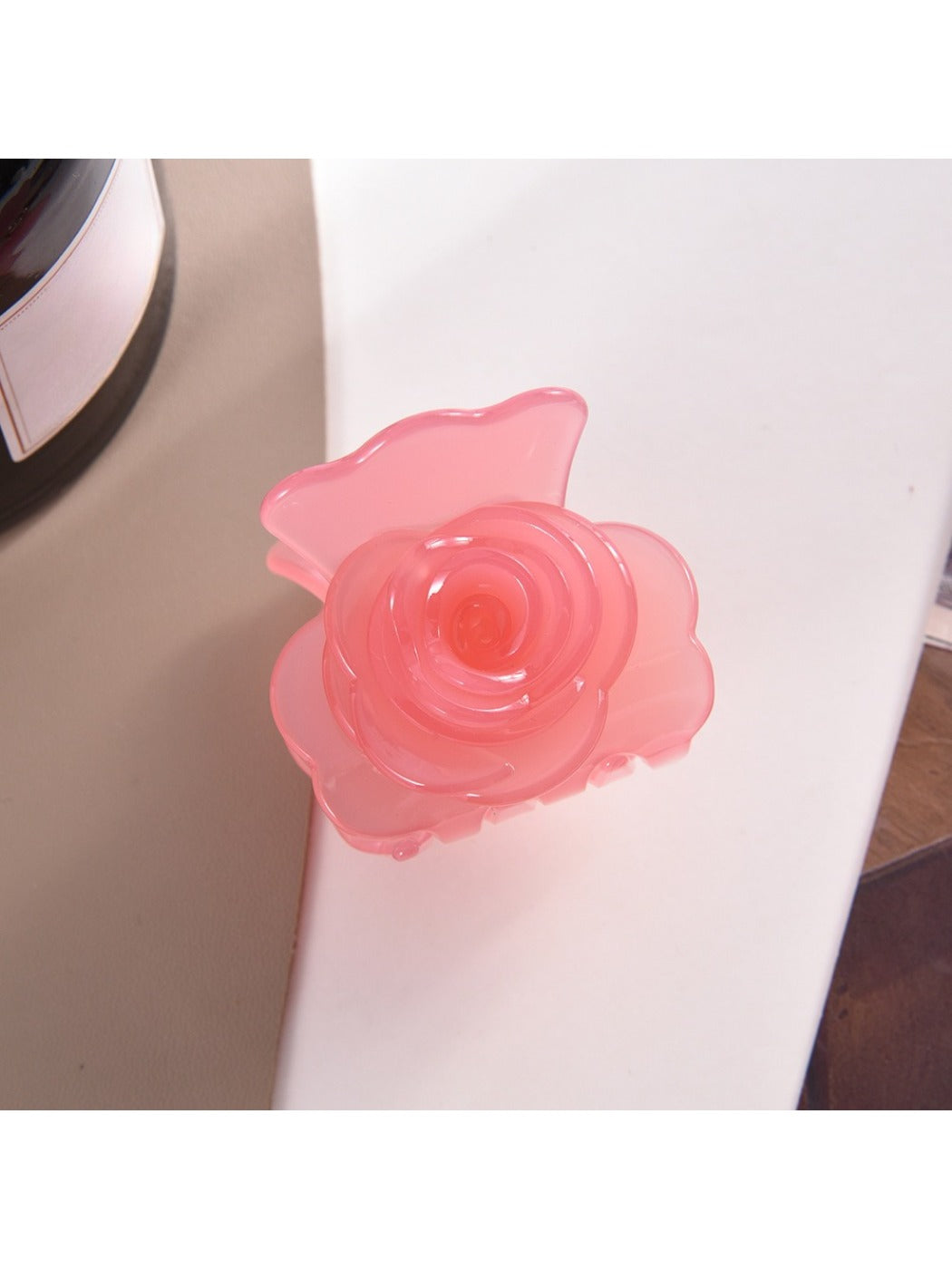 Beau - Rose Shaped Hair Claw Clip