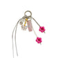 Keypus - Beaded Flower Design Keychain
