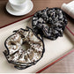 Gifty - Four Layer Floral Scrunchie