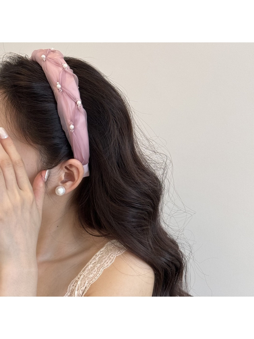 Gifty - Sweet Style Mesh Embellished Fashion Headband