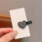 Beau - Leopard Print Oval Duckbill Women's Hair Clip