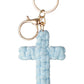 Keypus - Boho Braided Cross Bag Charm Keychain