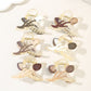 Beau - Crisscross Tulip Shaped Hair Claw Clip