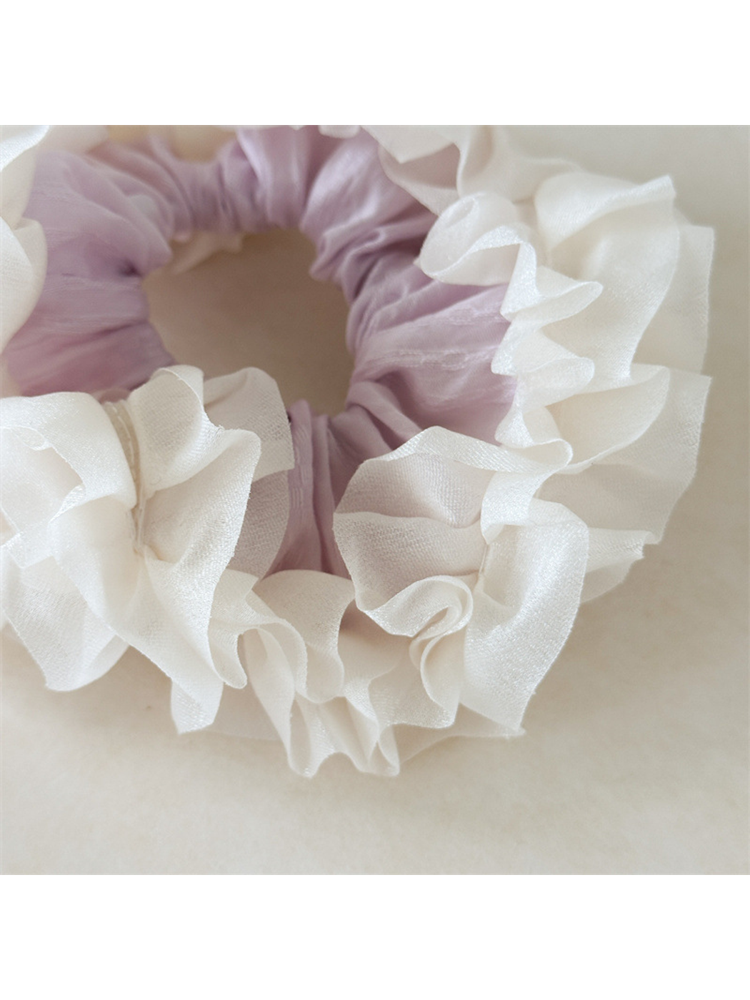 Gifty - High Elastic Ruffle Ballet Style Scrunchie