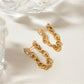 Earedge - Minimalist Chain Tassel Earrings