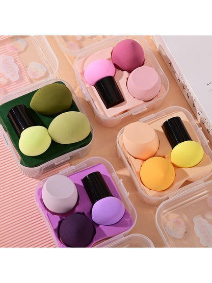 Spongo - 3-Piece Multicolor Makeup Sponge Set