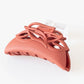 Beau - Minimalist Half Round Hair Claw Clip