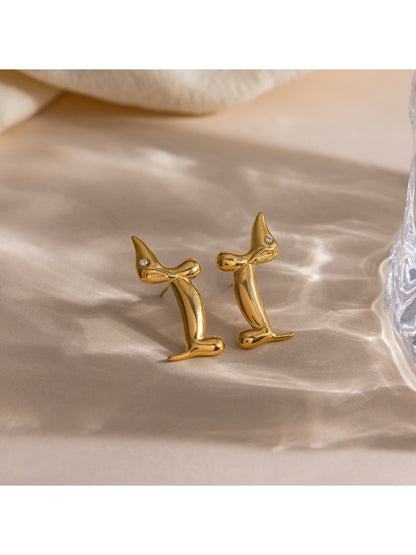 Earedge - Wiener Dog Stud Earrings