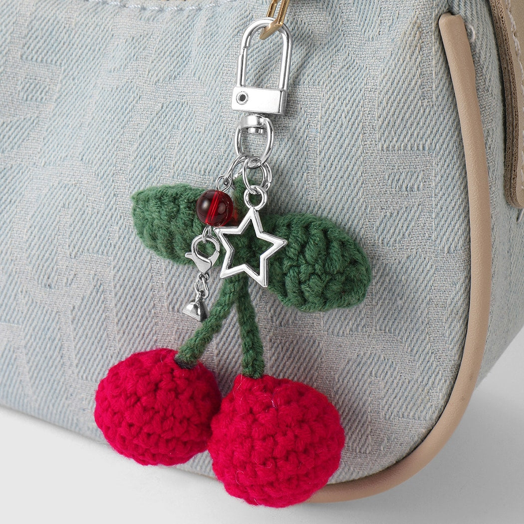 Keypus - Sweet Decorative Cherry Keychain Set