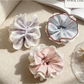 Gifty - Plaid Lace Trim High Stretch Scrunchie