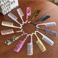 Minimalist Acetate Hair Comb with Hook Portable Long Comb for Travel
