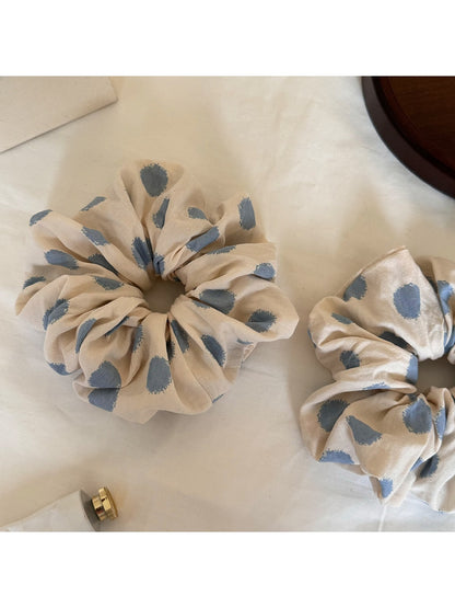 Gifty - Sweet Polka Dot Polyester Fashion Hair Scrunchie