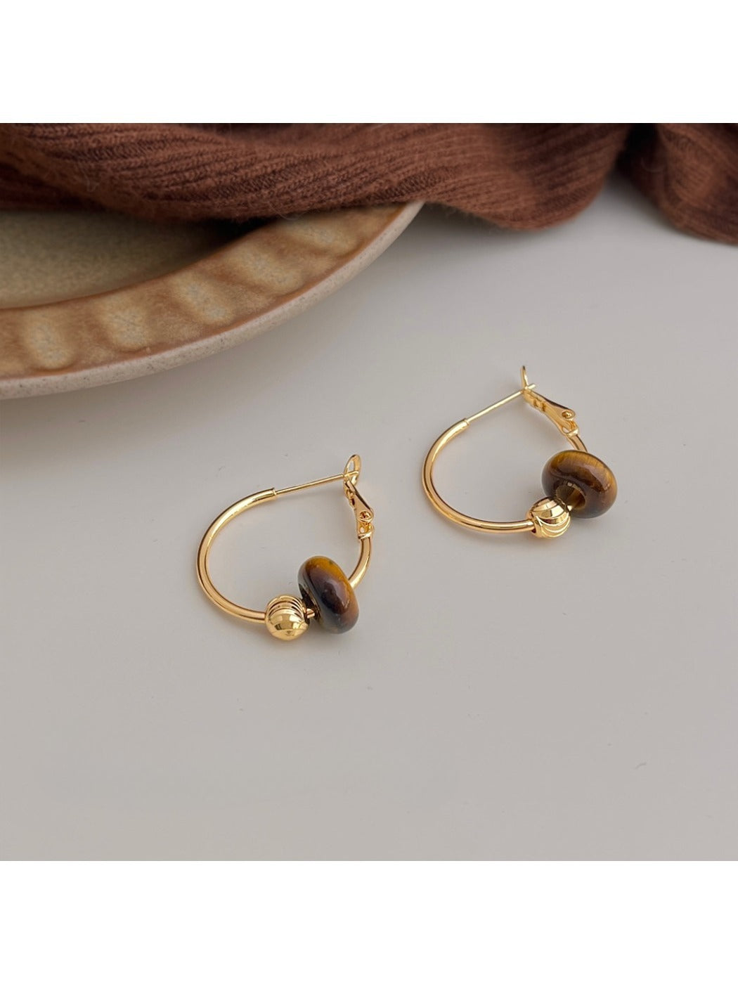 Earedge - Elegant Vintage Round Earrings