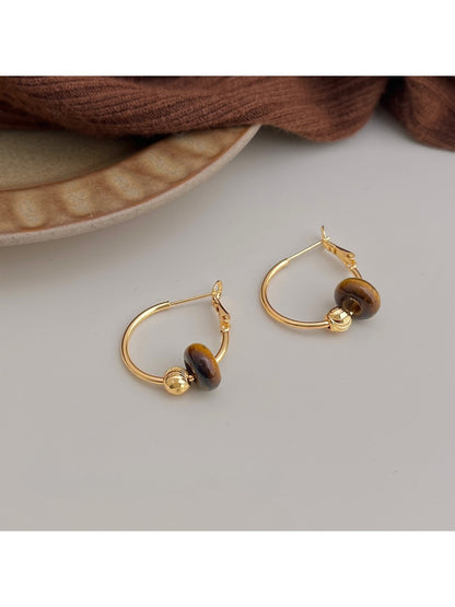 Earedge - Elegant Vintage Round Earrings