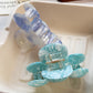 Beau - Round Wave Acetate Plate Claw Hair Clip