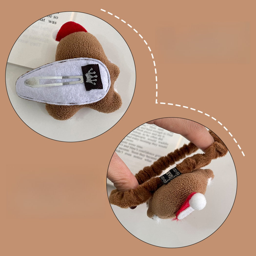 Gifty - Christmas Gingerbread Man Hair Accessories