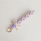 Keypus - Cute Plush Bow Lanyard Keychain Soft
