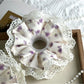 Gifty - Cherry Print Polyester Fabric Scrunchie