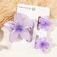 Beau - Gradient Frangipani Hair Clips Set
