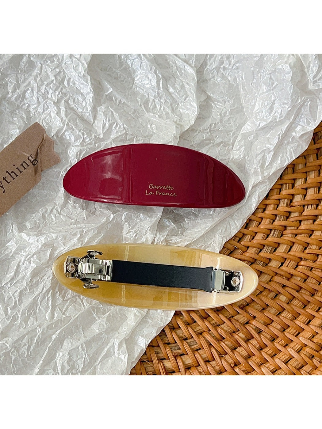 Beau - Elegant Oval Hair Clip