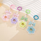 Keypus - Beaded Flower Bow Bag Charm Keychain