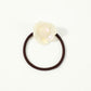 Gifty - Acetate Flower Hair Tie for High Ponytail Bun