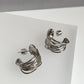 Earedge - Vintage C Hoop Earrings