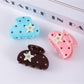 Beau - Polka Dot and Star Claw Clip