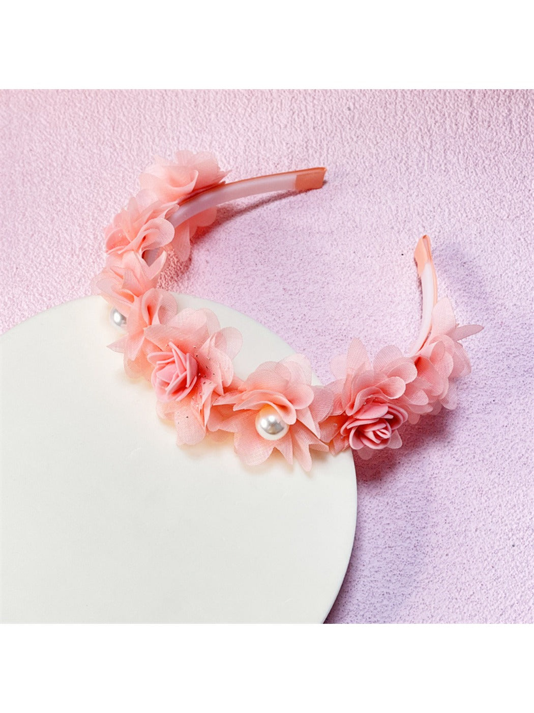 Gifty - Solid Color Floral Headband