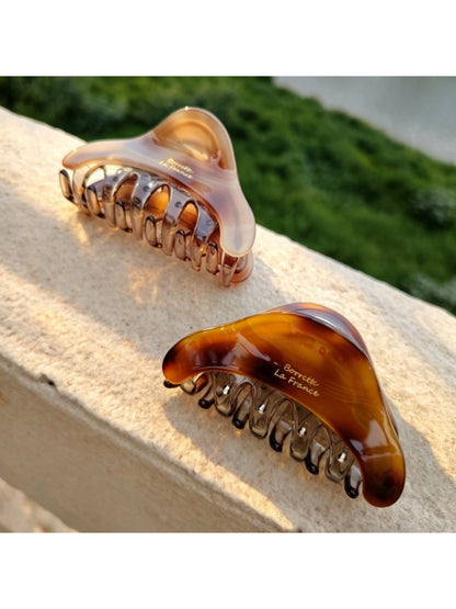 Beau - Acetate Triangle Jaw Hair Claw Clip