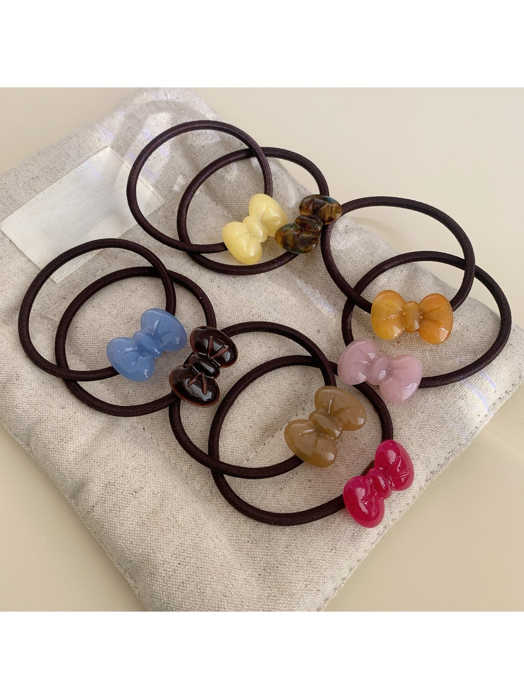 Gifty - Beautiful Bow Shaped Acetate Hair Tie