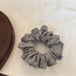 Gifty - Rounded Polka Dot Polyester Fashion Scrunchie